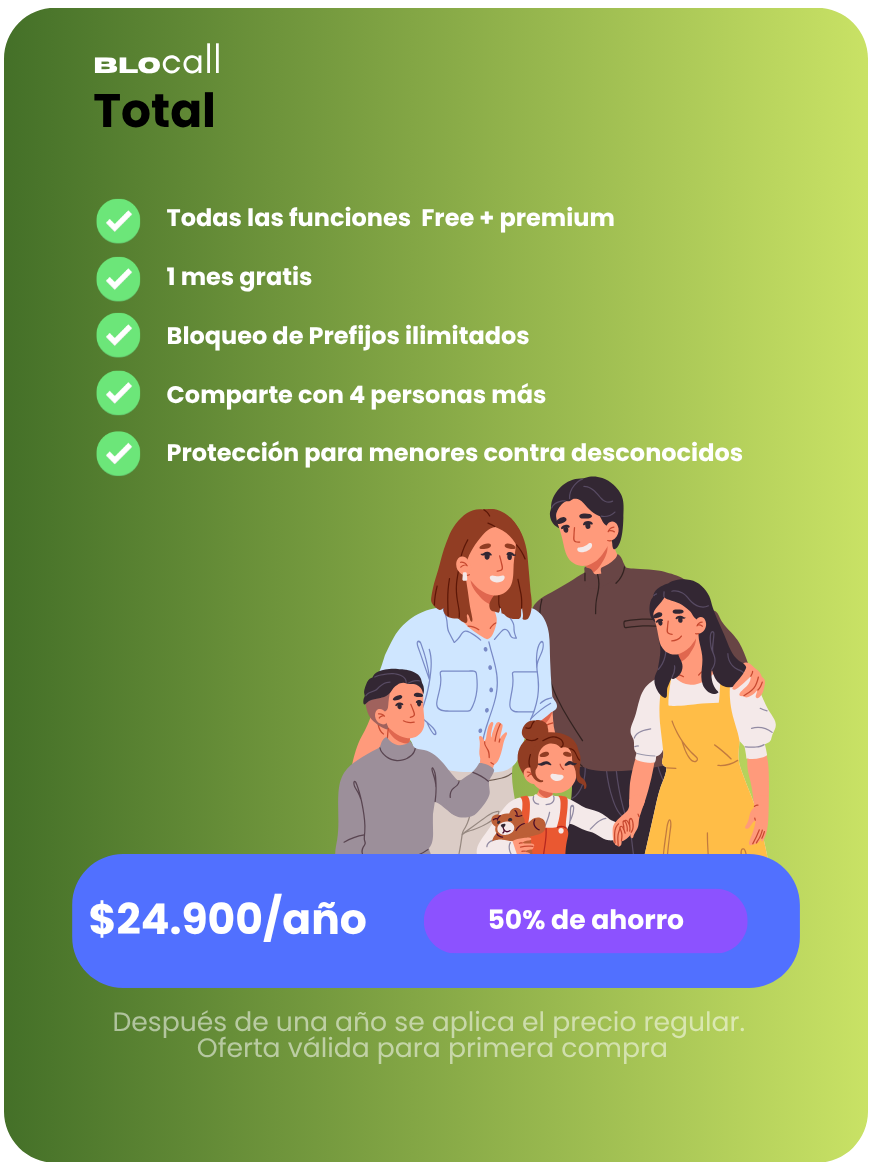 BLOCall family total plan